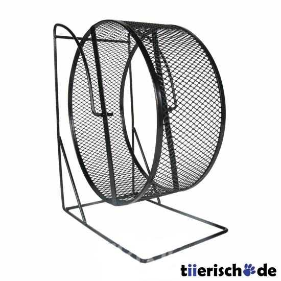 Hamsterlaufrad Aus Acryl - Extra Großes XL Laufrad Mit Standfuß Für Deinen Nager